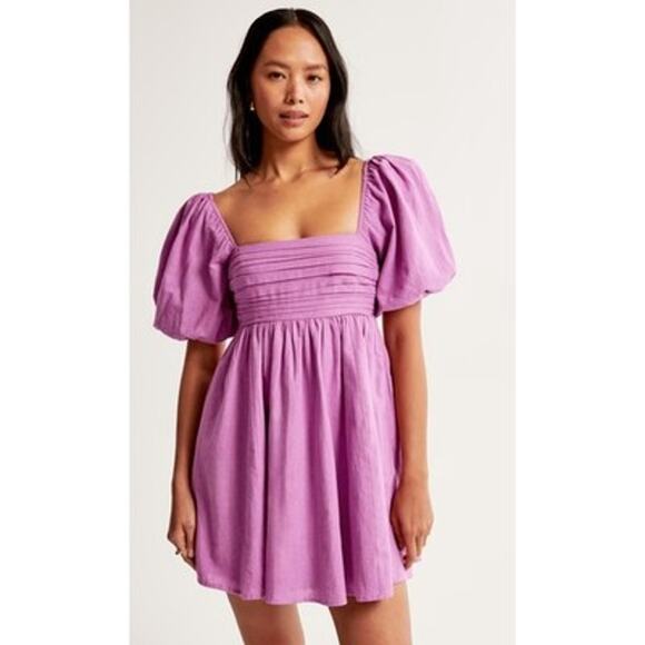 Abercrombie & Fitch Dresses & Skirts - Abercrombie & Fitch Emerson Linen Blend Dress Women Size Small Petite